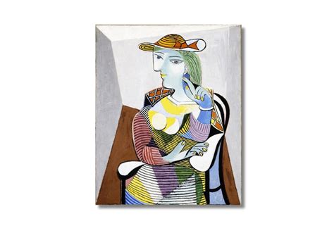 Pablo Picasso Canvas Wall Art Pablo Picasso Seated Woman Marie Therese