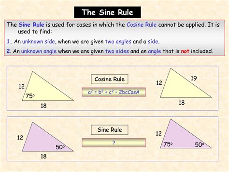 Ppt The Sine Rule Powerpoint Presentation Free Download Id9467245
