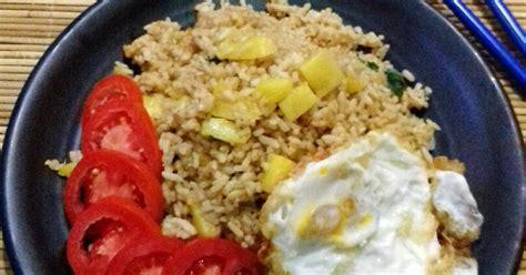 Resep Nasi Goreng Nanas Thailand Thai Pineapple Stir Fried Rice Oleh