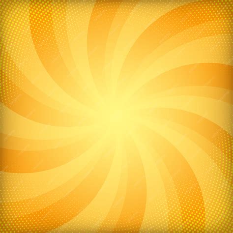 Premium Vector Yellow Sunburst Background Design