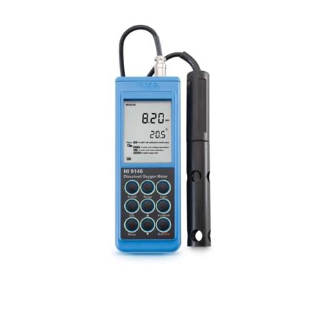 Waterproof Dissolved Oxygen Meter With Altitude And Salinity Comp 4m