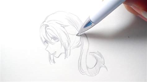 Hướng dẫn vẽ đơn giản Nữ Anime xinh đẹp đáng yêu Simple drawing