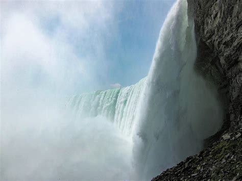 Behind The Horseshoe Falls Photograph By David Choate Pixels