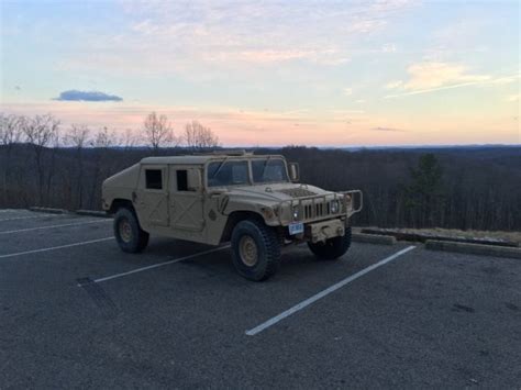 Hummer H Am General Slant Back Humvee Hard Top Hmmwv Military