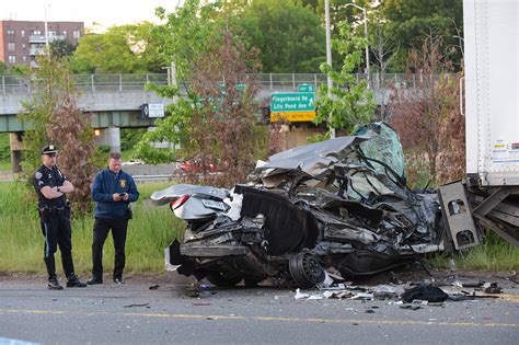 Dead In Crashes After Driver Slams Into Parked Tractor Trailer