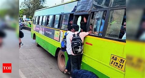 Belagavi Chikodi Buses Shortage Proposal Transport Department Electric Buses Crowding