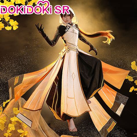 Pre Sale Dokidoki Sr Game Genshin Impact Zhongli Cosplay Zhong Li Morax