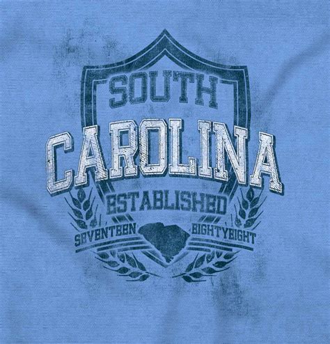 South Carolina State Motto Souvenir Tourist Adult Short Sleeve Crewneck Tee | eBay