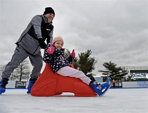 Skaters Flock To Park City S Flight On Ice Rink Flight On Ice