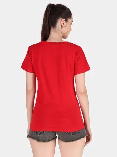 Half Sleeve Ladies Plain T Shirt Casual Wear At Rs 130 Piece In New