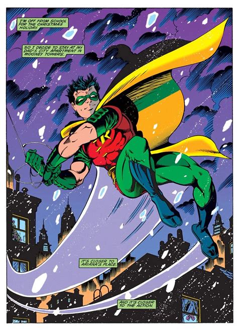 Batman Creators On Twitter Robin Splash Pages By Tom Grummett