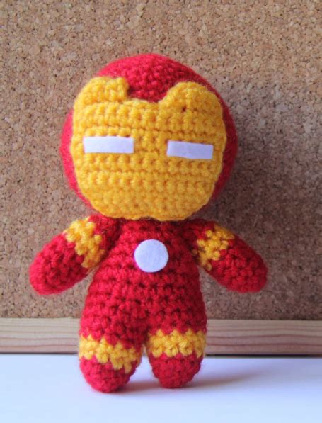 Iron Man Free Crochet Pattern Step By Step Guide Crocheting Knitting