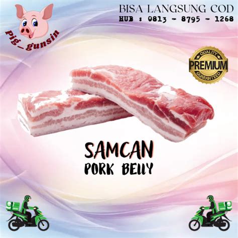 Jual Samcan Pork Belly Samcan Lapis On Skin G Kab