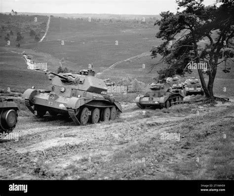 Cruiser Mk Iv Tanks Of 5th Royal Tank Regiment 3rd Armoured Brigade 1st Armoured Division On