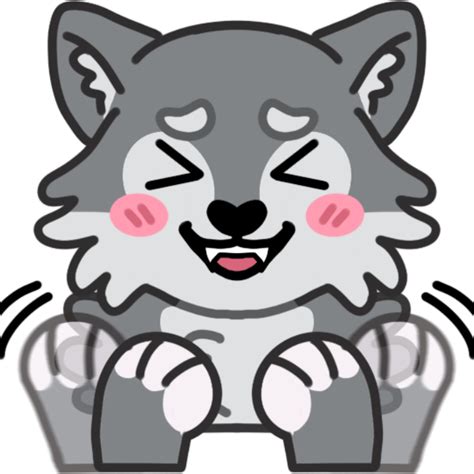 Gasp I Love Those Pink Wolf Emotes Do You Think