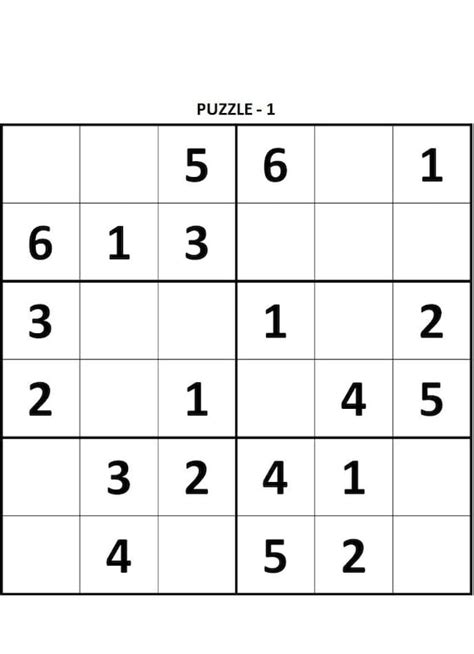 Easy Sudoku Puzzles To Print X Easy Sudoku X Related Keywords