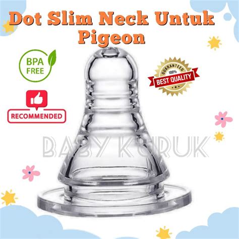 Jual BABY KURUK NIPPLE DOT PERISTALTIC COCOK UNTUK BOTOL SLIM NECK