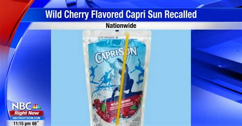 Kraft Heinz Recalling Contaminated Capri Sun Juice Pouches News