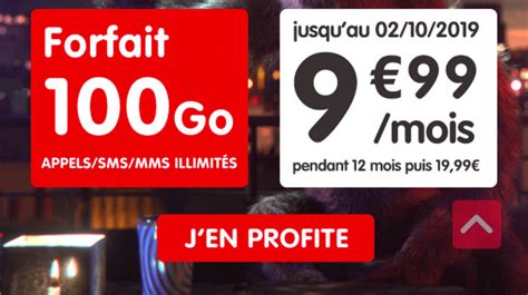 Forfait Illimit Avec Go Le Forfait Mois De Cdiscount Mobile