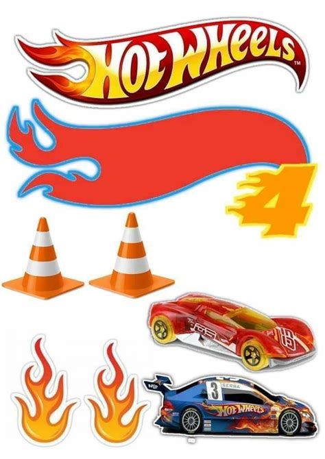 Hotwheels Birthday Party Cars Birthday Party Disney 4th Birthday