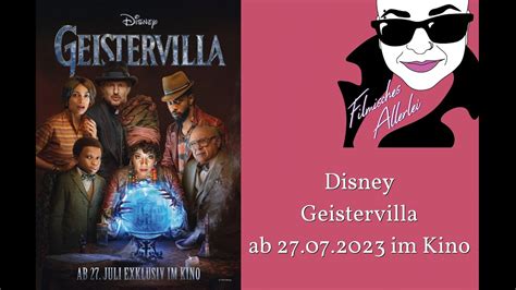 Geistervilla Filmkritik YouTube