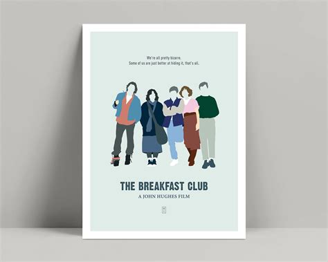 John Hughes Poster Minimalist Poster John Hughes Print - Etsy