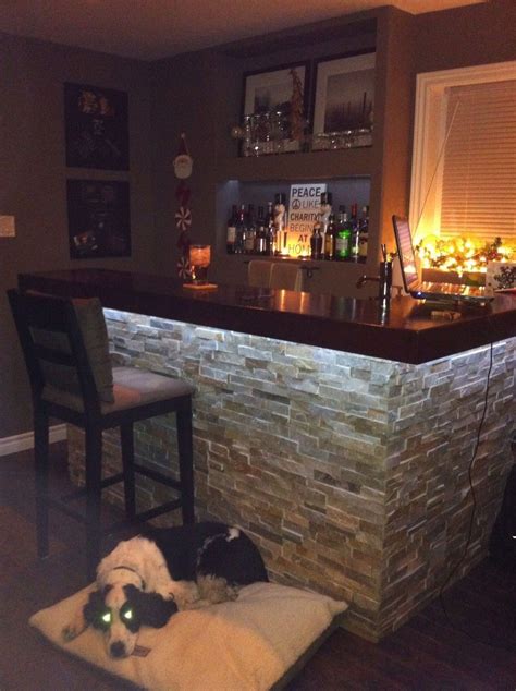 20+ WONDERFUL BASEMENT BAR DESIGN THAT’LL MAKE FEEL GOOD | Home bar ...