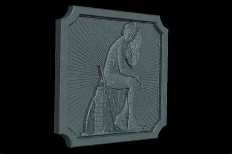 Wonder Woman Reliefs 3d Stl Model For Cnc Router Engraver Carving