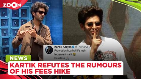 Kartik Aaryan Reacts To His Fees Hike Rumors After Bhool Bhulaiyaa