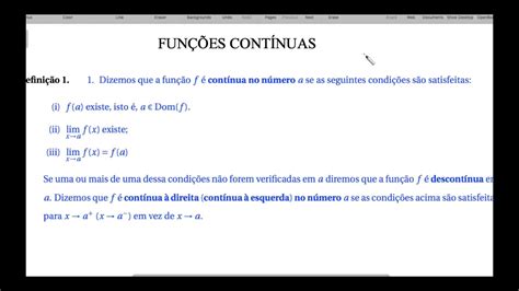 Função Contínua Parte 1 Youtube