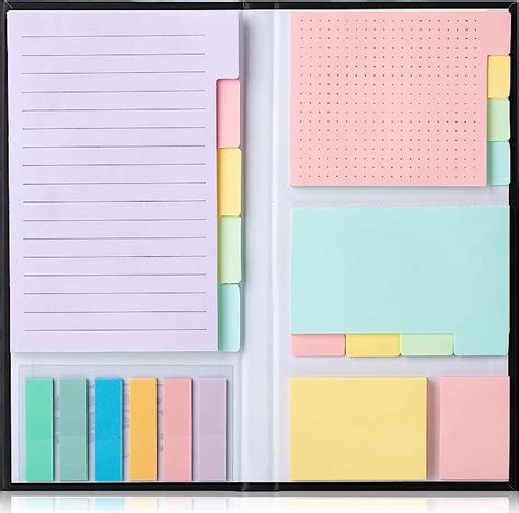 Amazon Mr Pen Sticky Notes Set 410 Pack Pastel Colors