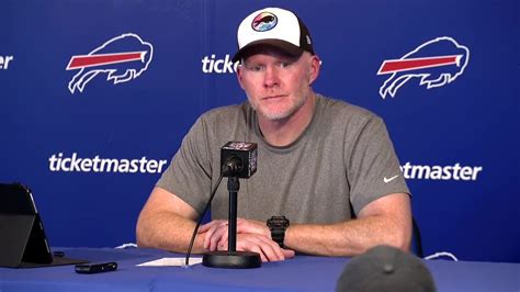 A Phenomenal Football Team Buffalo Bills HC Sean McDermott Speaks