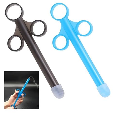 10ml Lube Launcher Oil Lubricating Syringe Enema Injector Sex Toys For Anal Vagina Clean Sex