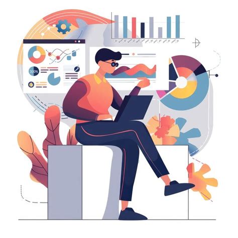 simple  clean ai vector illustration premium ai generated image