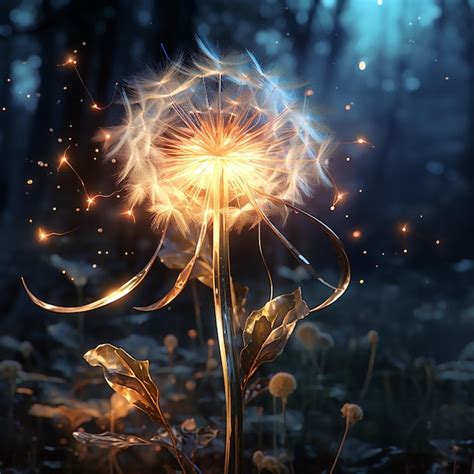 Premium Ai Image Dandelion