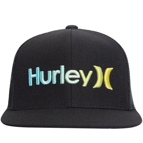 Hurley Boys One And Only Gradient Cap Hat Black In 2020 Hurley Caps