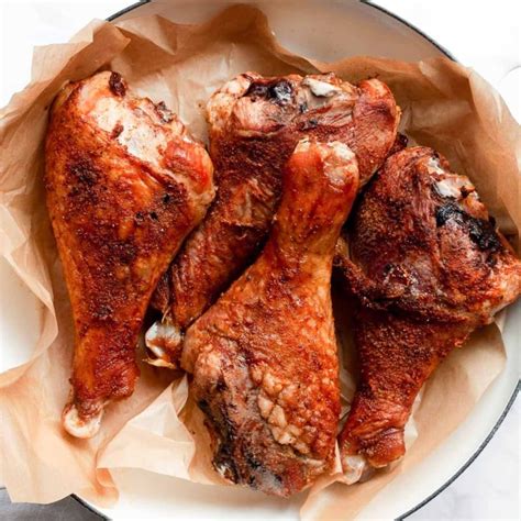 Roasted Turkey Drumstick Recipe IFoodReal