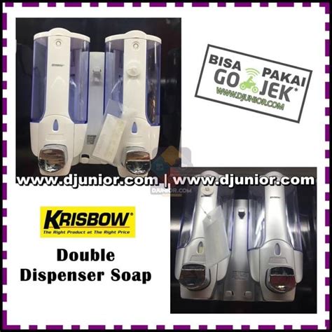 Jual Krisbow Touch Soap Dispenser Double Tempat Sabun Cair Shopee