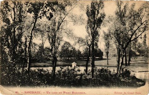 Roubaix Un coin du Parc Barbieux à Roubaix Cartorum