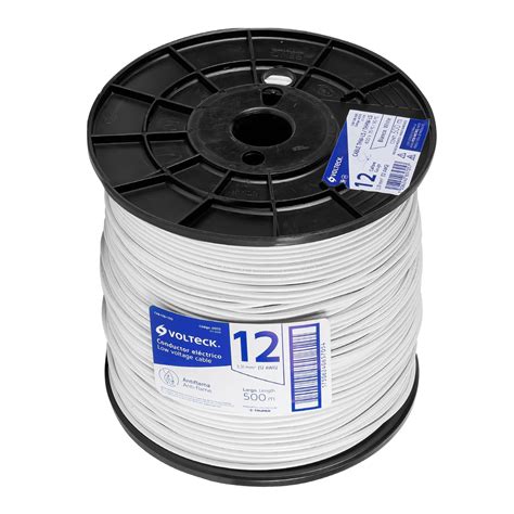 Cab B Truper Volteck Metro De Cable Thhw Ls Awg Blanco