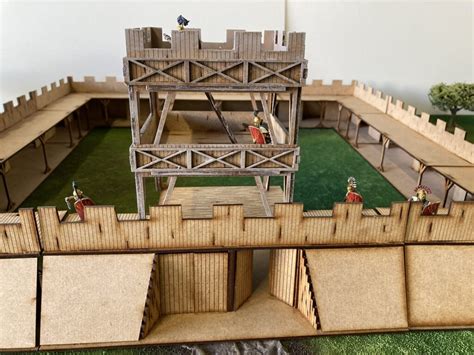 28mm Timber Stockade Fort Empires At War