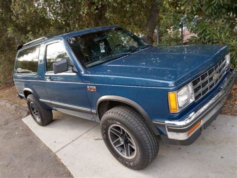 1990 Chevrolet S 10 Blazer Classic Chevrolet Other Pickups 1990 For Sale