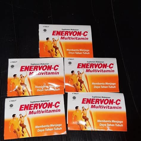 Jual Enervon C Strip Isi Tablet Jakarta Utara Maddewwa Olshop