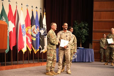 Air Force Sncoa Hosts Rsaf Senior Enlisted Leader Discuss Education