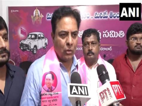 Telangana KTR Claims Scam Alleges CM Reddy Gave Contract To