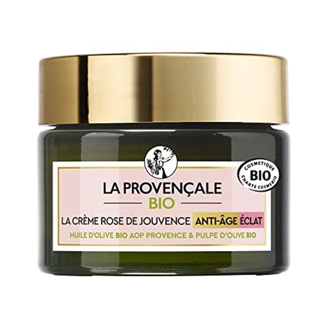 La Provençale Bio Crème Rose de Jouvence Anti Âge Éclat Certifié Bio