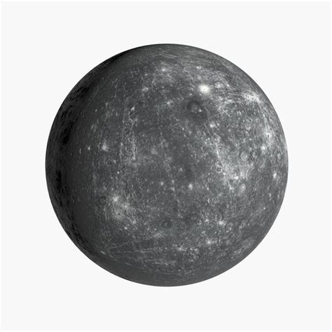 3d Model Of Planet Mercury