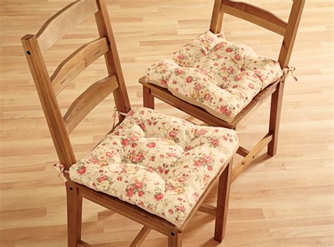 Kitchen Chair Cushions with Ties