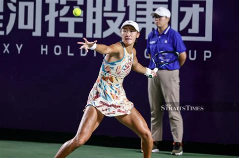 China S Wang Claims Maiden WTA Title In Guangzhou New Straits Times