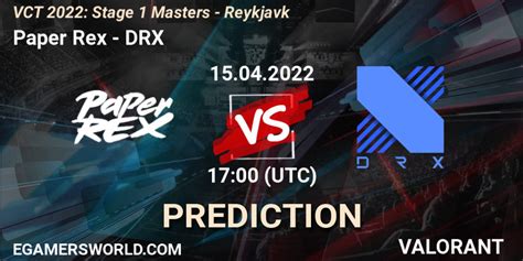 Paper Rex Vs Drx Betting Tip Match Prediction 15042022 At 1715